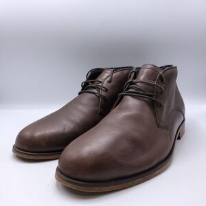 Cole Haan Carter Lace Up Casual Leather Oxford Shoe Mens Size 12 C10895 Brown